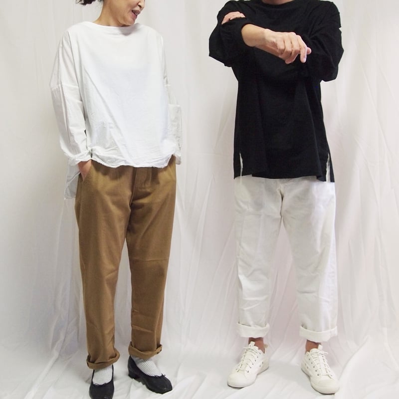 セルビッジ ムラツイル スピンドルパンツ＜21107-PT＞ | white