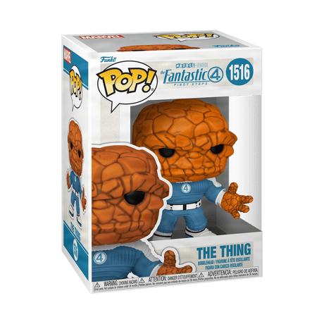 【USA直輸入】　POP！ MARVEL　ファンタスティック　フォー　ザ　シング　1516　ポップ　フィギュア　FUNKO　ファンコ　マーベル　ファーストステップ