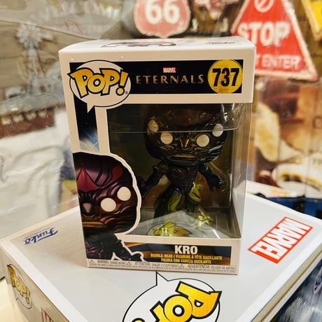 【USA直輸入】POP!　MARVEL　エターナルズ　クロ　KRO　737　FUNKO　ファンコ　フィギュア　マーベル　映画　eternals
