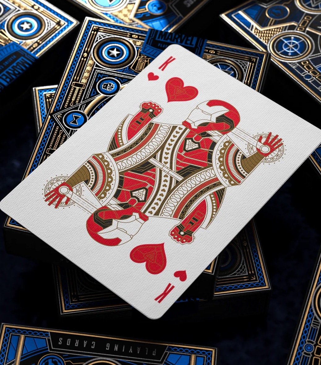 USA直輸入】MARVEL アベンジャーズ ブルーエディション 青 プレイング