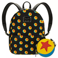 【USA直輸入】DISNEY　Pixar ピクサーボール　ミニ　バックパック　リュック　ポーチ付き　ディズニー　ラウンジフライ　Luxo　ルクソーボール　トイストーリー
