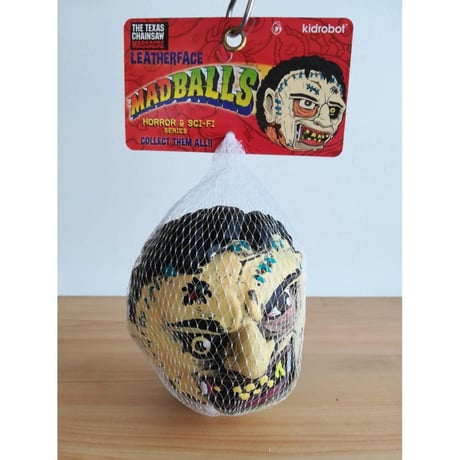 【USA直輸入】Madballs　マッドボールズ　ホラーボールズ　レザーフェイス　4インチ　フォーム 　フィギュア　マッドボール　モンスター　ゾンビ