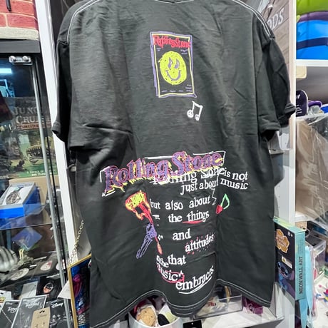 【USA直輸入】　　Rolling Stone　ローリング　ストーンズ　Ｔシャツ　バックプリント　半袖  ロゴ  　ロックバンド　ミュージシャン　バンT