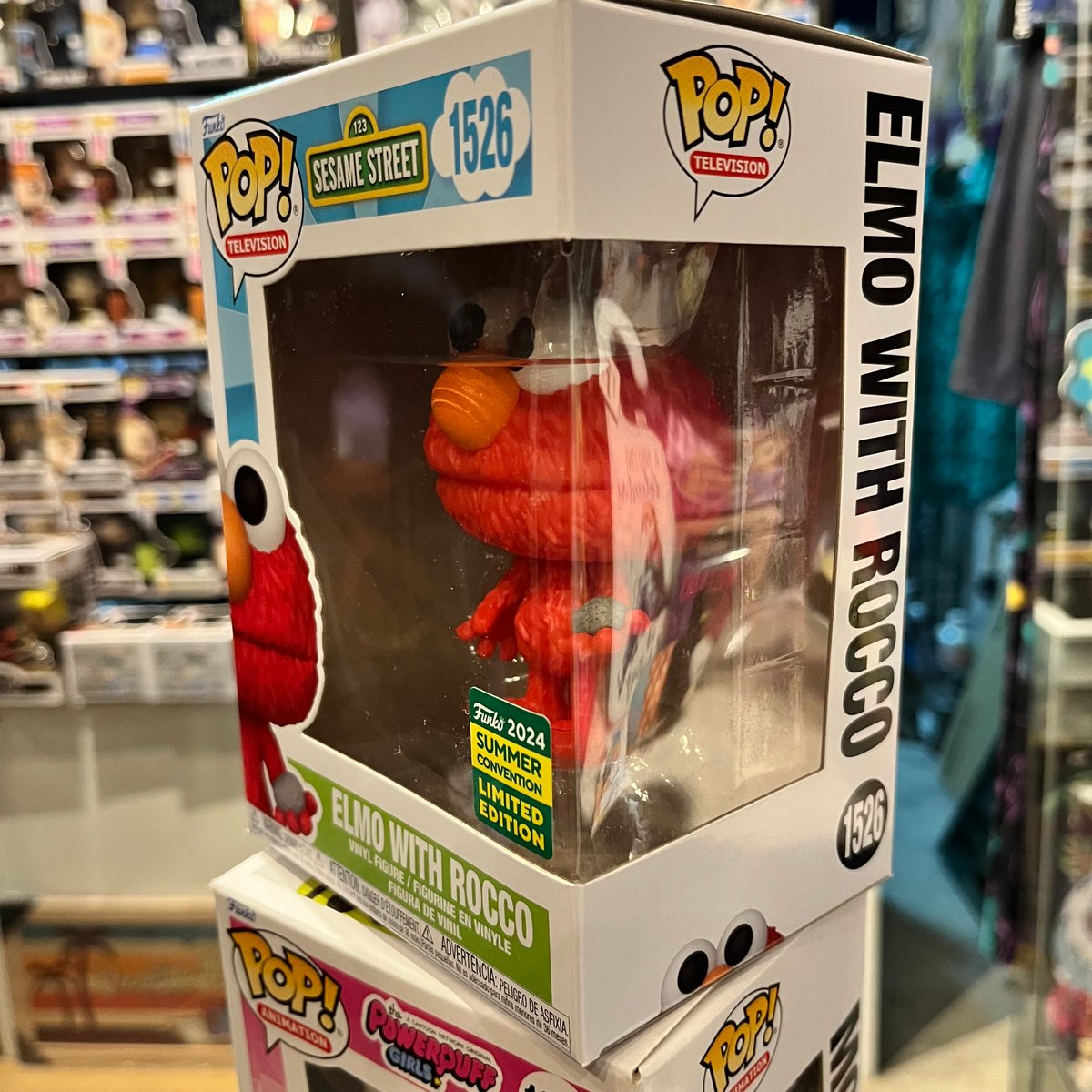 USA直輸入】POP！ セサミストリート エルモ ロッコ 1526 限定 ポップ