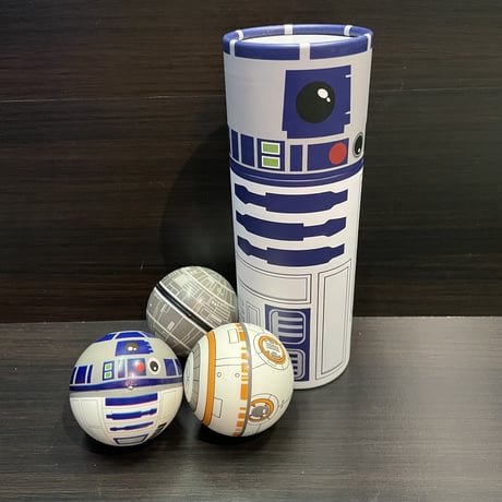 【USA直輸入】STAR WARS　スターウォーズ　フォースの覚醒　BB-8　リラックス　ストレス解消　ボール　おもちゃ　BPAフリー素材　安心　デスクワーク　3セット