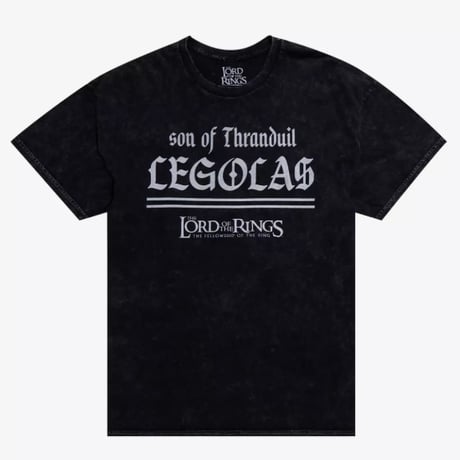 【USA直輸入】　LOTR　ロード　オブ　ザ　リング　レゴラス　バックプリント　Tシャツ  エルフ オーランド　ブルーム　　指輪物語　ロートオブザリング