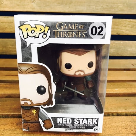 【USA直輸入】POP!　ゲームオブスローンズ　ネッド　スターク　FUNKO　ファンコ　02 フィギュア　海外ドラマ　GOT