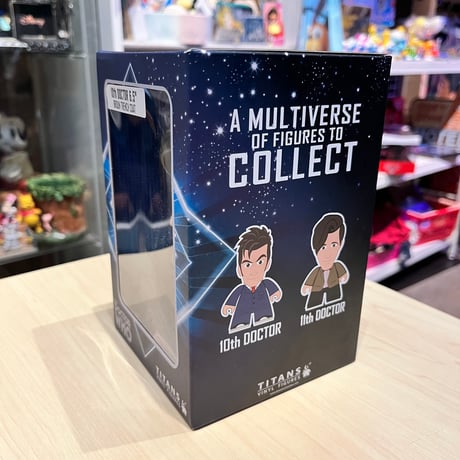 【AUS直輸入】Doctor Who　ドクターフー　10代目　ドクター  タイタンズ　ビニール　フィギュア　海外ドラマ　ターディス　BBC　デイヴィッド　テナント