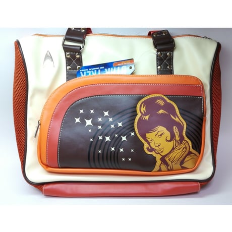 【ＵＳＡ直輸入】スタートレック　ウフーラ　レトロ　スペース　バック　スタトレ  Star Trek　Uhura　デフォルメ　トート　宇宙大作戦　TOS