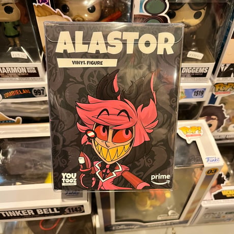 【USA直輸入】　ハズビンホテル　アラスター　フィギュア　ビニールフィギュア　ソフビ　アニメーション　アマプラ　ヘルヴァボス