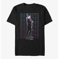 【USA直輸入】MARVEL　ホークアイ　HAWKEYE　ロゴ　Tシャツ　マーベル　ドラマ　ディズニープラス　Disney+　クリント バートン　Mサイズ