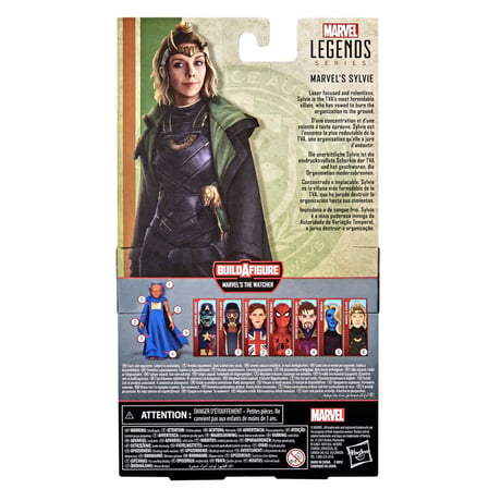 【USA直輸入】 MARVEL　ロキ　LOKI　シルヴィ　６インチ　アクションフィギュア　レジェンド 　マーベル　　海外ドラマ 　ディズニープラス