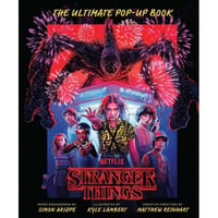 ※ご予約　【USA直輸入】stranger things ストレンジャーシングス　ポップアップブック　仕掛け絵本　飛び出す絵本　ネットフリックス　Netflix　海外　ドラマ　未知の世界