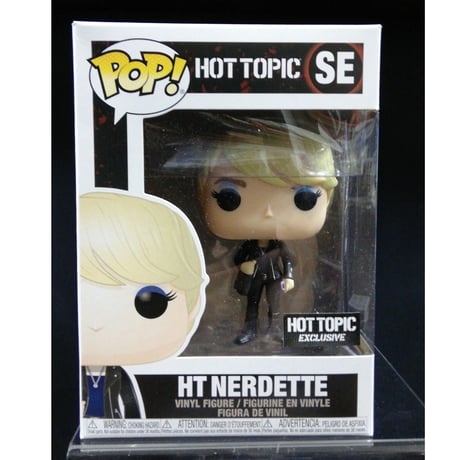 【USA直輸入】POP！　Hot Topic Exclusive HT Nerdette　SEポップ　フィギュア　FUNKO　ファンコ　ホットトピック　限定