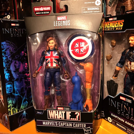 【USA直輸入】 MARVEL　ホワット　イフ　キャプテン　カーター　６インチ　アクションフィギュア　レジェンド 　マーベル　　海外ドラマ 　ディズニープラス  　what if ...
