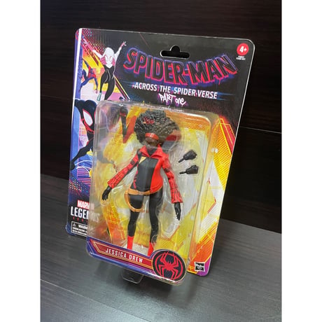 【USA直輸入】レジェンド　MARVEL　スパイダーマン アクロス ザ スパイダーバース 　ジェシカ　jessica drew　フィギュア　 マーベル　アクションフィギュア　パーツあり　legends