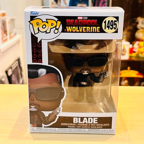 【USA直輸入】POP！　MARVEL マーベル 　デッドプール＆ウルヴァリン　ブレイド　1495　ポップ　フィギュア　FUNKO　ファンコ  ミュータント　デップ　X-MEN