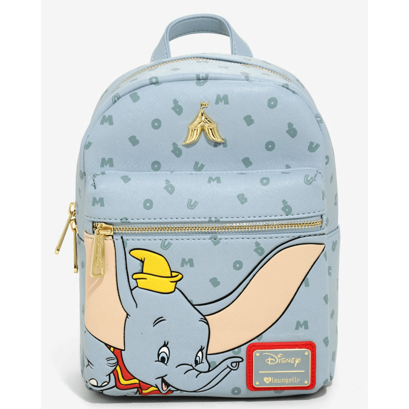 USA直輸入】DISNEY ダンボ アルファベット ミニ バックパック リュック
