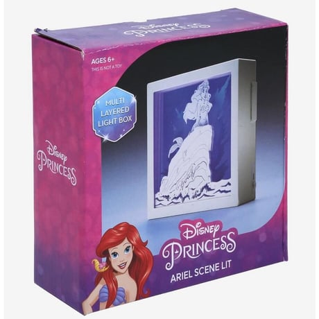 【USA直輸入】DISNEY　リトルマーメイド　アリエル Ariel　ディズニー　プリンセス　ライト　照明