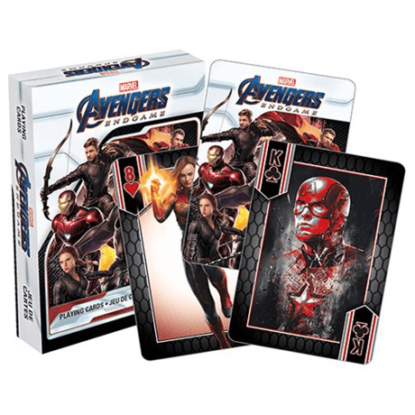 【ＵＳＡ直輸入】MARVEL　アベンジャーズ　エンドゲーム　映画　トランプ　プレイングカード　マーベル　キャプテンアメリカ　アイアンマン　ソー　ホークアイ　ハルク　ブラックウィドウ