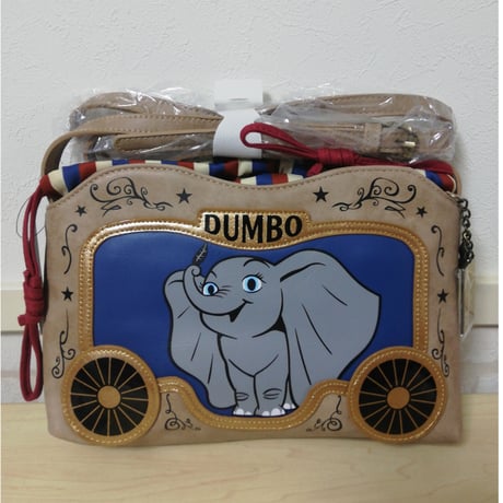 【USA直輸入】DISNEY　ダンボ　サーカス　ショルダーバッグ　ディズニー　ラウンジフライ　 Loungefly　肩掛け バッグ　Dumbo