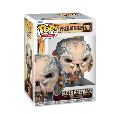 【USA直輸入】　POP！　プラス　プレデター２　エルダー　グレイバック　1750　映画　  FUNKO　ファンコ　フィギュア  　ムービー　movies　ホラー　スラッシャー  SF