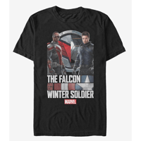 【USA直輸入】MARVEL　マーベル　ファルコン&ウィンター・ソルジャー　リアル フォト　Tシャツ　 ファルコン　ウィンターソルジャー　海外ドラマ　キャプテンアメリカ　バッキ―