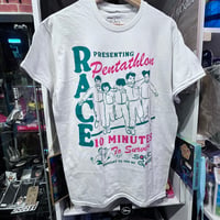 【USA直輸入】　SQUID　GAME　イカゲーム　レース　ゲーム　Tシャツ　Mサイズ　海外ドラマ　サバイバル　ネットフリック　ネトフリ　韓国　韓流　コンギ