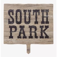 【USA直輸入】　SOUTH PARK　サウスパーク  　サイン　看板　タイトルロゴ　壁掛け　ウォールデコ　インテリア　スタン　カイル　カートマン　ケニー
