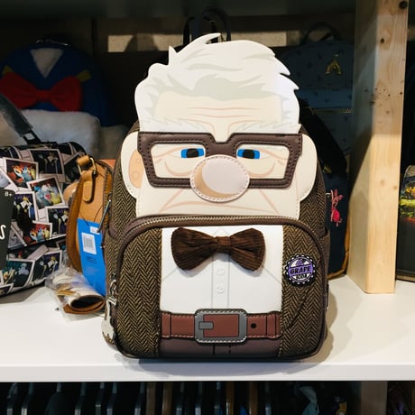 【USA直輸入】DISNEY　カールじいさんの空飛ぶ家　Up 風船    バックパック　リュック　ディズニー　ピクサー　PIXAR　ラウンジフライ　 Loungefly　バッグ