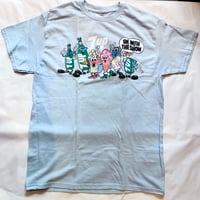 【USA直輸入】　　7up セブンアップ　Ｔシャツ　ドリンク　清涼飲料水　キャラクター　アメキャラ 　アドバタイジング　アド系　企業ロゴ