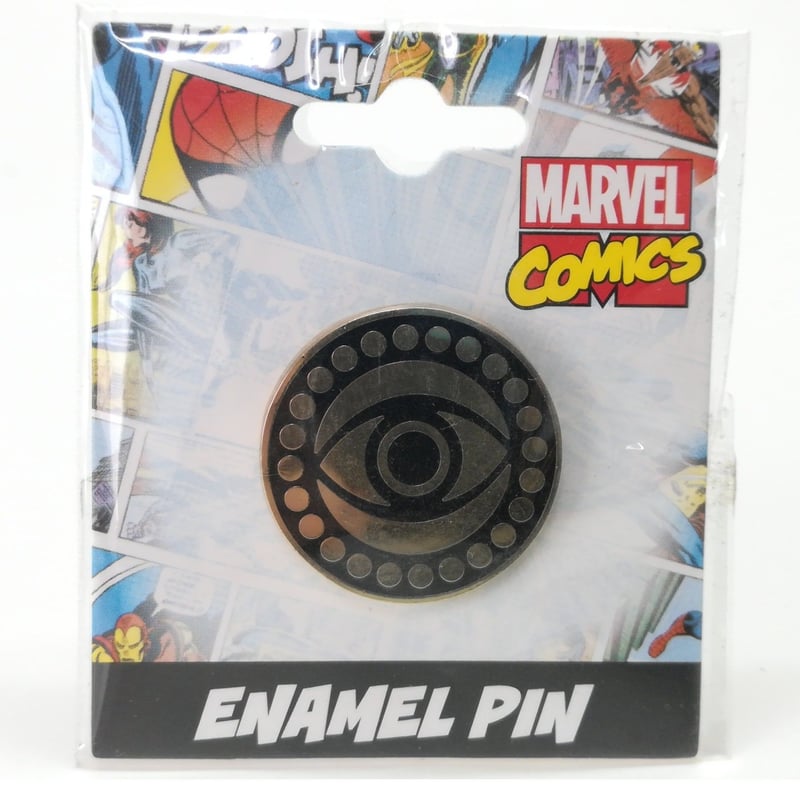 USA直輸入】 MARVEL ドクターストレンジ アガモットの眼 エナメル ロゴ