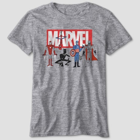 【USA直輸入】MARVEL　マーベル　アベンジャーズ　グラフィック　Tシャツ　ユースサイズ　MCU　スパイダーマン　アイアンマン　キャプテンアメリカ　ソー　ブラックパンサー