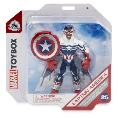 【USA直輸入】MARVEL　マーベル　TOYBOX 　キャプテン アメリカ　Captain America　25　アクションフィギュア　トイボックス