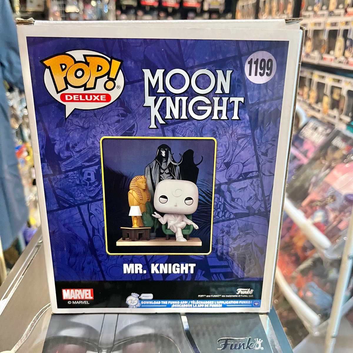 MARVEL - FUNKO POP!  ムーンナイト　ミスターナイト限定版 Amazon.co.jp: POP Marvel:ムーンナイト - ミスターナイト [Mr