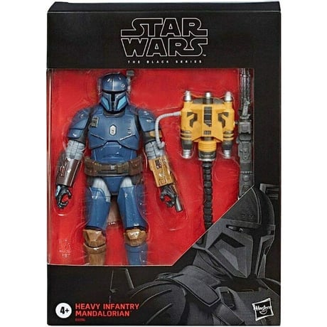 【USA直輸入】STAR WARS　ザ マンダロリアン　ヘビー インファクトリー マンダロリアン　ブラックシリーズ　アクションフィギュア　ディズニー　スターウォーズ　ハズブロ　重歩兵