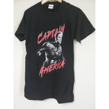 【USA直輸入】MARVEL　アベンジャーズ　エンドゲーム　キャプテンアメリカ　Ｔシャツ　ハイ コントラスト　マーベル　映画　MCU　Captain America