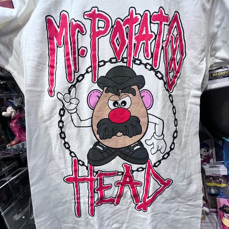 【USA直輸入】　Disney ディズニー　トイストーリー　ミスター　ポテトヘッド　Tシャツ　Mサイズ　ピクサー　Pixar　toy story　おもちゃ　ロック