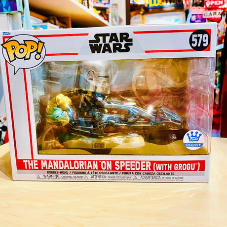 【USA直輸入】　 POP! Rides　STARWARS　マンダロリアン　グローグ　スピーダー　579　フィギュア　ファンコ FUNKO ディズニー 　スターウォーズ　ライド　ディン　ジャリン