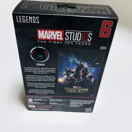 【USA直輸入・限定】MARVEL　ガーディズアンズオブギャラクシー　ロナン　マーベル　レジェンド　シリーズ　１０周年記念　6インチ　アクション　フィギュア　レジェンズ　ガーディアンズ　Legends