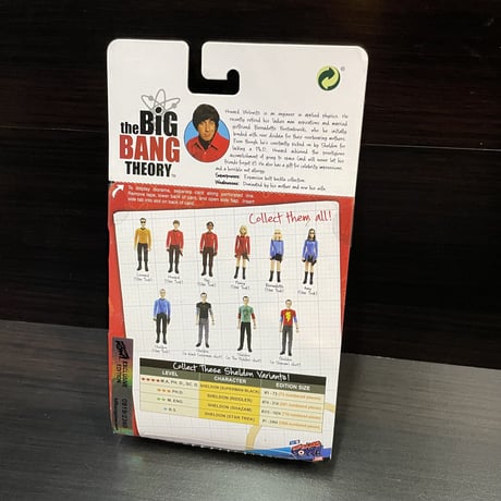 【USA直輸入】the big bang theory　ザ ビッグバン セオリー　ハワード　バーナデット　ラジェッシュ　スタートレック　フィギュア　スタトレ 　Star Trek　単品　限定品