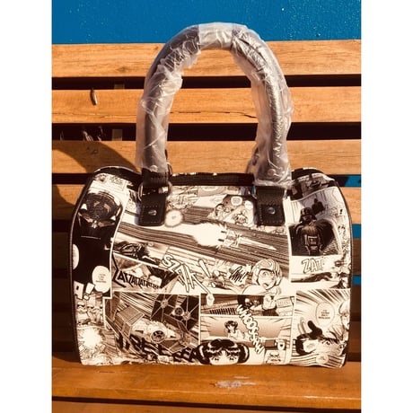 【USA直輸入】ラウンジフライ　STARWARS　コミック柄　ダッフル　バッグ　スターウォーズ　LOUNGEFLY　ジェダイ　ルーク　レイア