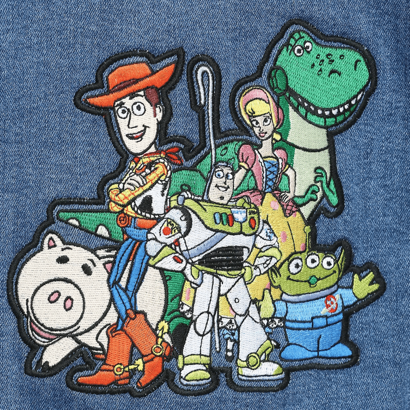 ディズニートイストーリーTOYSTORY 刺繍Gジャンデニムジャケット