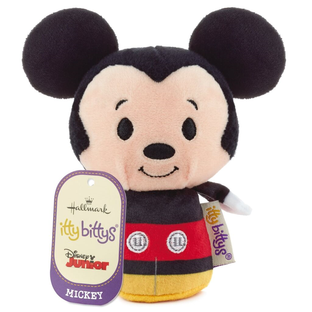【ＵＳＡ直輸入】ディズニー ジュニア　Disney Junior　ミッキーマウス　ぬいぐるみ　ittybittys　 約10ｃｍ　hallmark　 ミッキー　ミニー