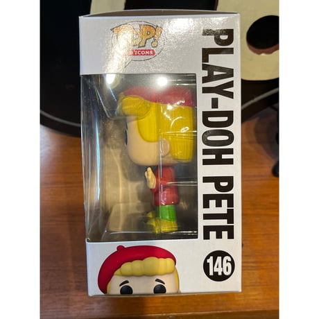 【USA直輸入】POP！アド　アイコン　プレイドー　ピート　146　ポップ　フィギュア　FUNKO　ファンコ  　小麦粘土　ねんど　Play-Doh　Pete　限定