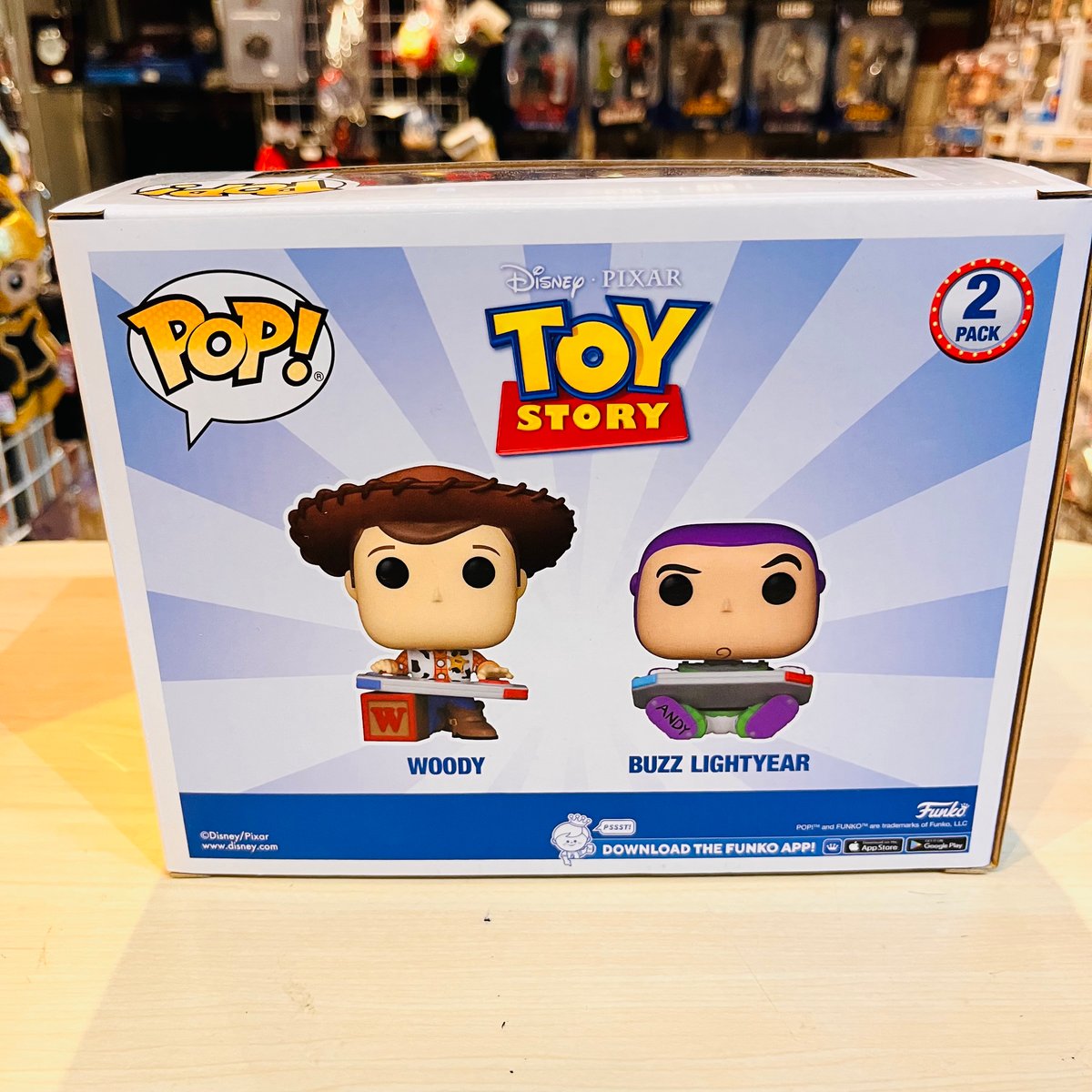 USA直輸入】 POP！ DISNEY トイストーリー ウッディ バズ ライト