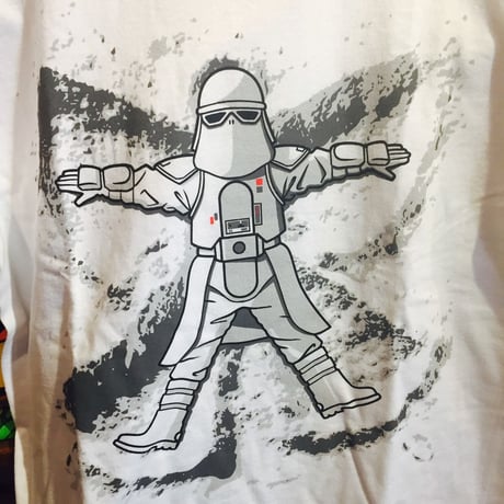 【ＵＳＡ直輸入】STARWARS　スノートルーパー　雪遊び　Tシャツ　スターウォーズ　正規品　トルーパー