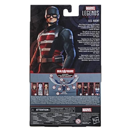 【USA直輸入】 MARVEL　USエージェント　ファルコン＆ウィンターソルジャー　６インチ　アクションフィギュア　レジェンド 　マーベル　　海外ドラマ   ジョン　ウォーカー