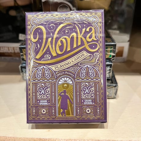 【USA直輸入】映画　ウォンカ　WONKA　チャーリーとチョコレート工場　プレイングカード　トランプ　カード　theory11　セオリー11　マジック