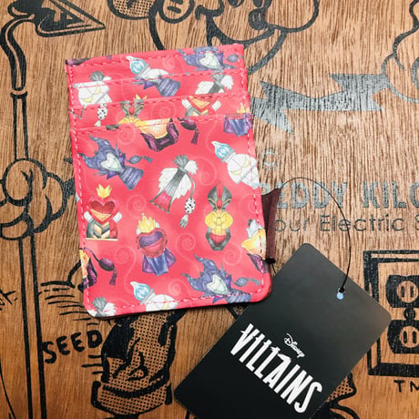【USA直輸入】DISNEY　ヴィランズ　香水ボトル　アイコン　カードホルダー　パスケース　カードケース　ディズニー　villains
